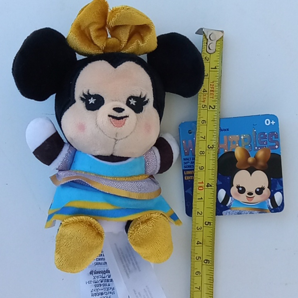 Disney Parks Wishable 50th Anniversary Minnie And Mickey Mouse Plushies - Picture 10 of 16